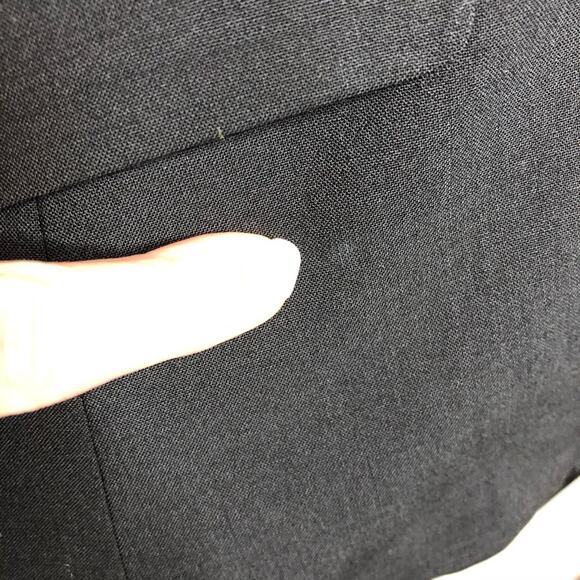 Theory Liv Tailor black wool button front blazer size 4 - Picture 7 of 16